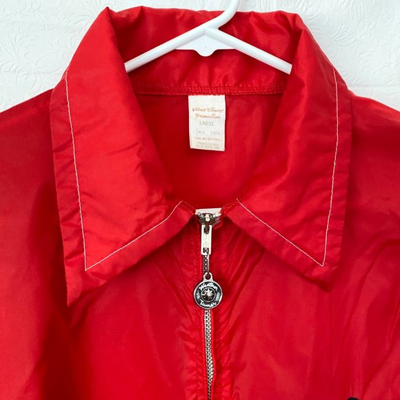 Vintage Walt Disney Productions Mickey Mouse Windbreaker L - Picture 2 of 6